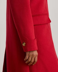 Wool SB 38" Lined Coat