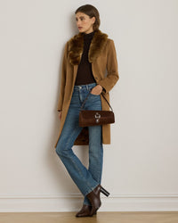 FF Trim Reefer Lined Coat