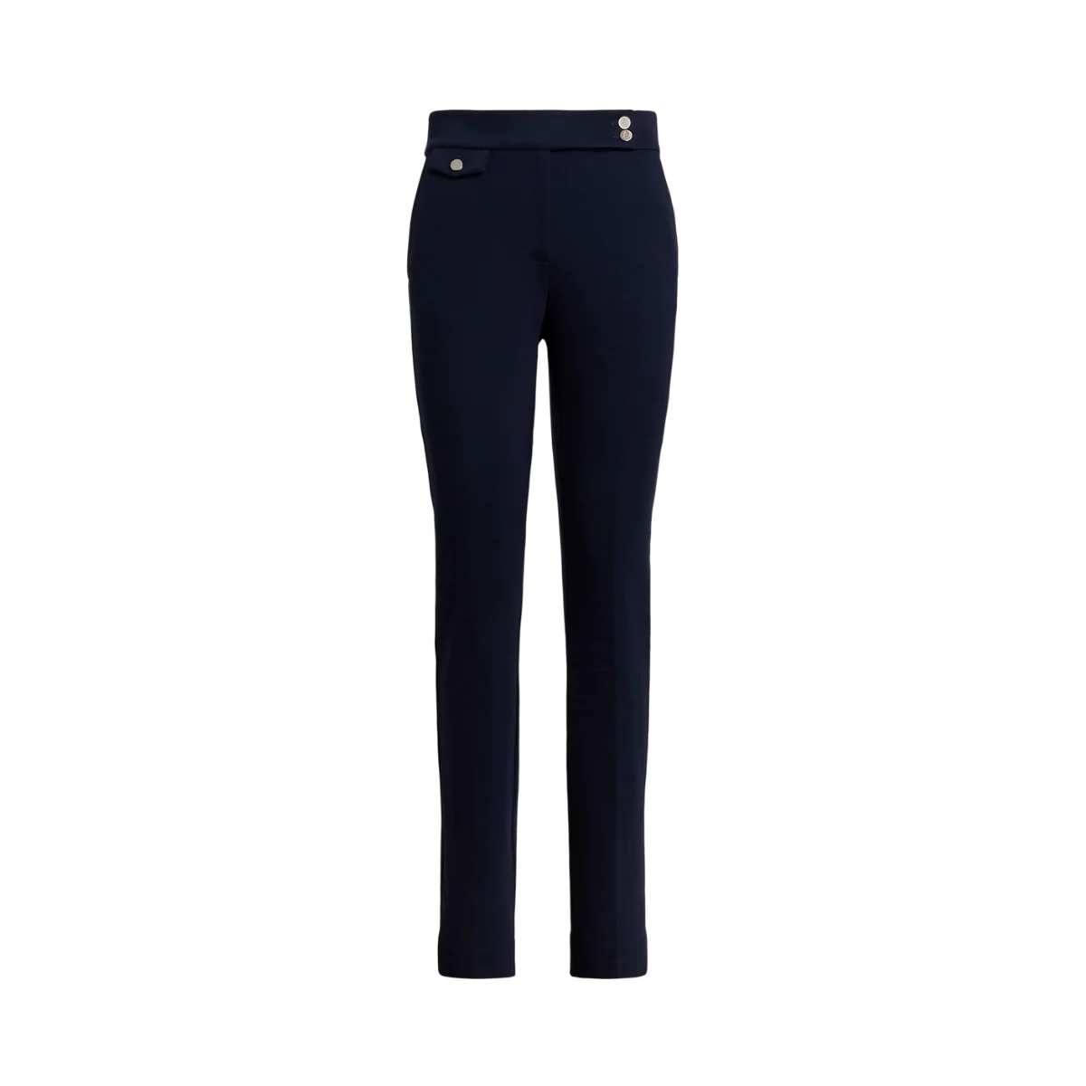 Zinleah Ankle Flat-Front Pants