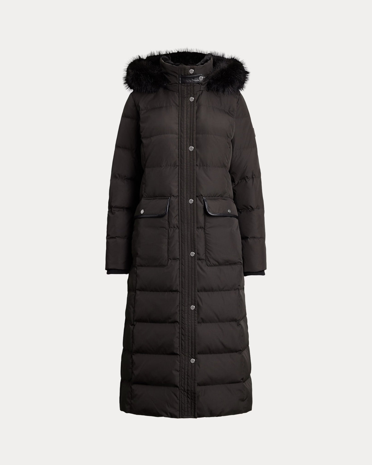 FF Trim Puffer 45" Insulated Coat