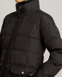 FF Trim Puffer 45" Insulated Coat