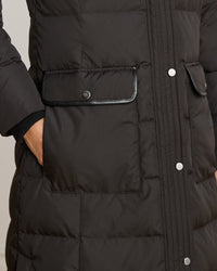 FF Trim Puffer 45" Insulated Coat