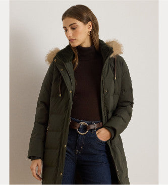 HT Puffer Trench 35" Insulated Coat