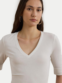 V Judy Elbow-Sleeve Knit