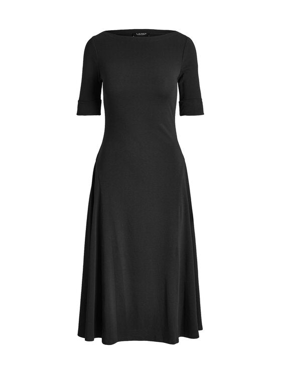 Munzie Elbow-Sleeve Day Dress