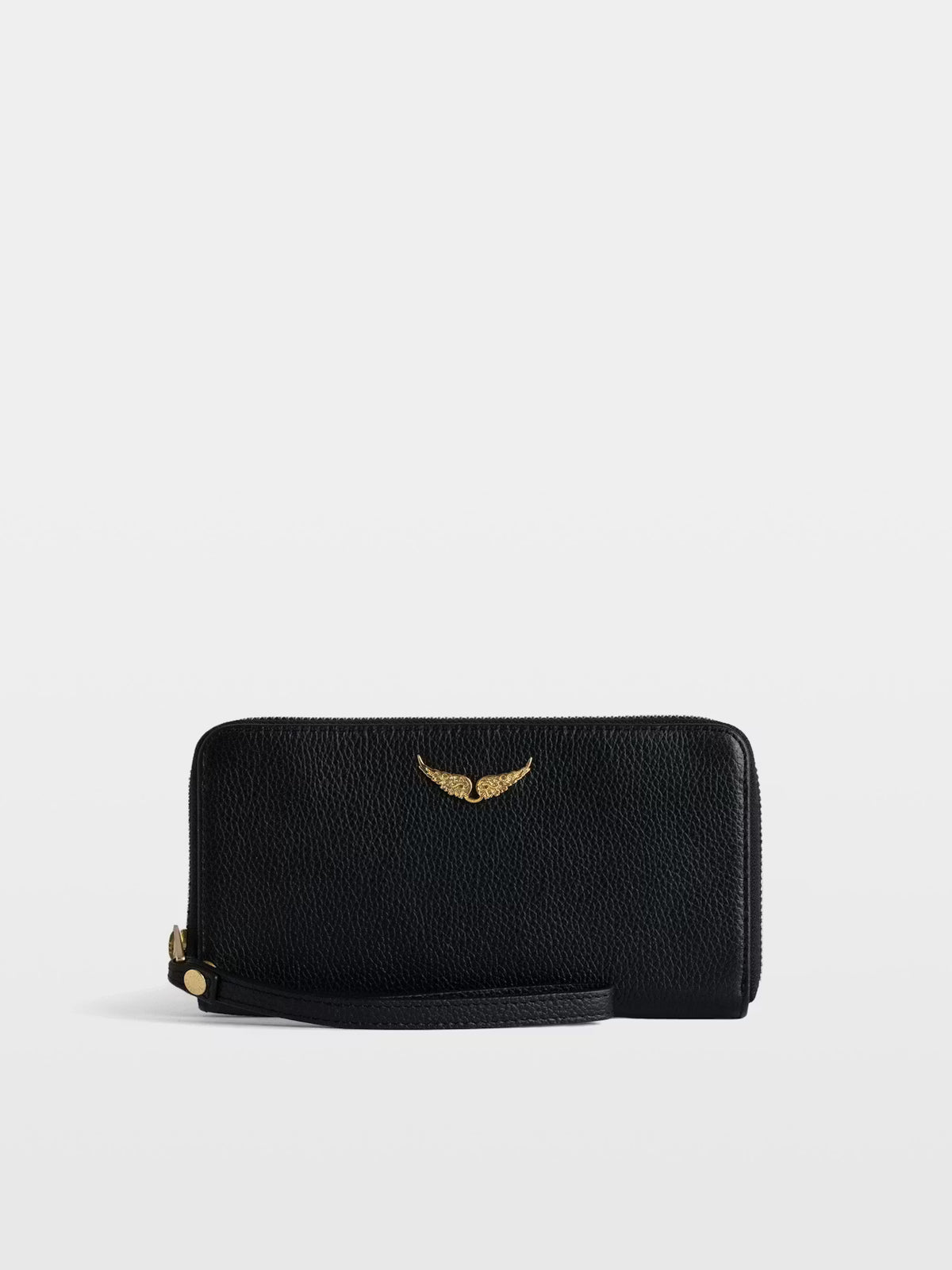 Logo-Detail Black Wallet