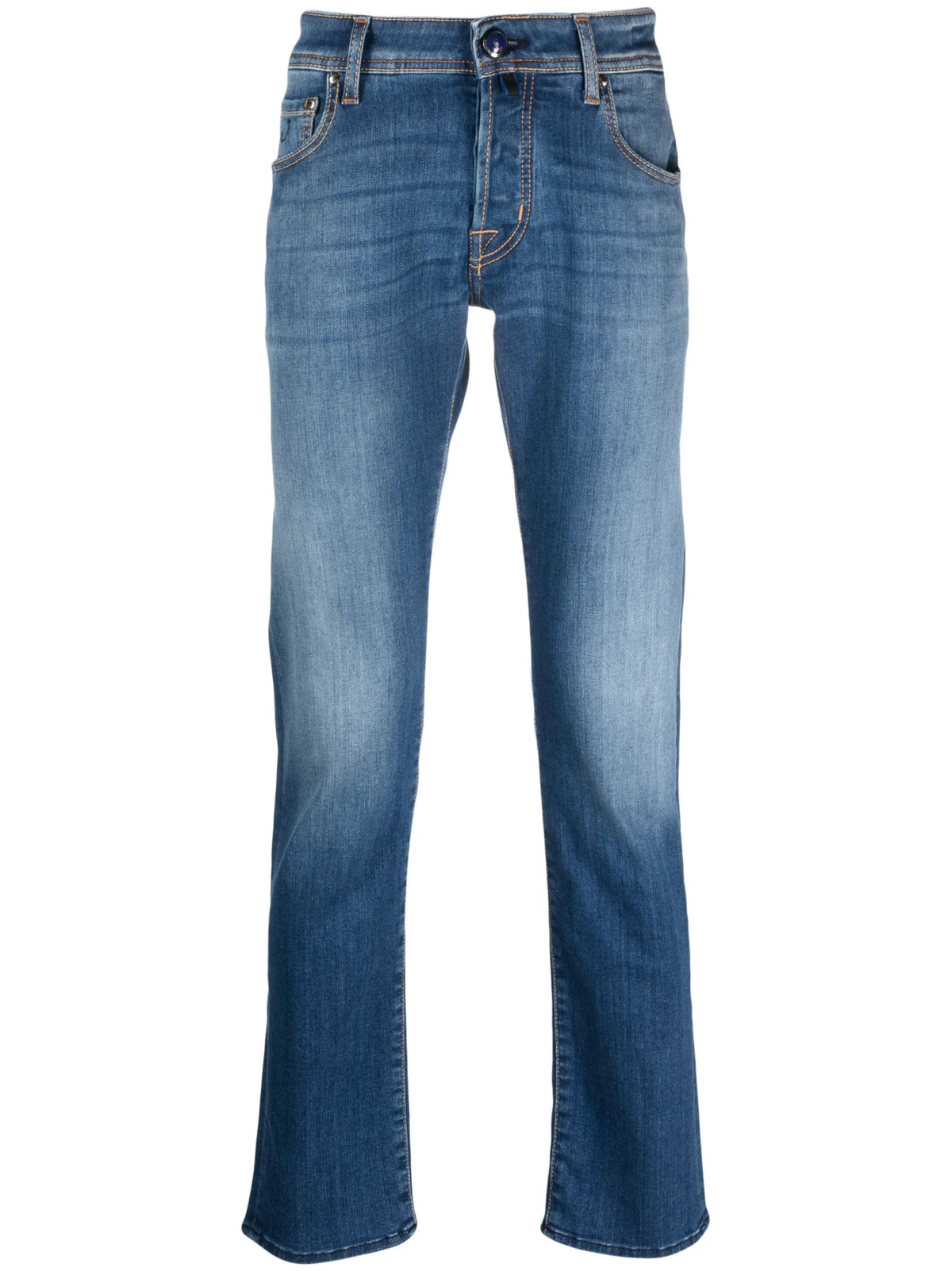 Nick Mid-Rise Blue Jeans
