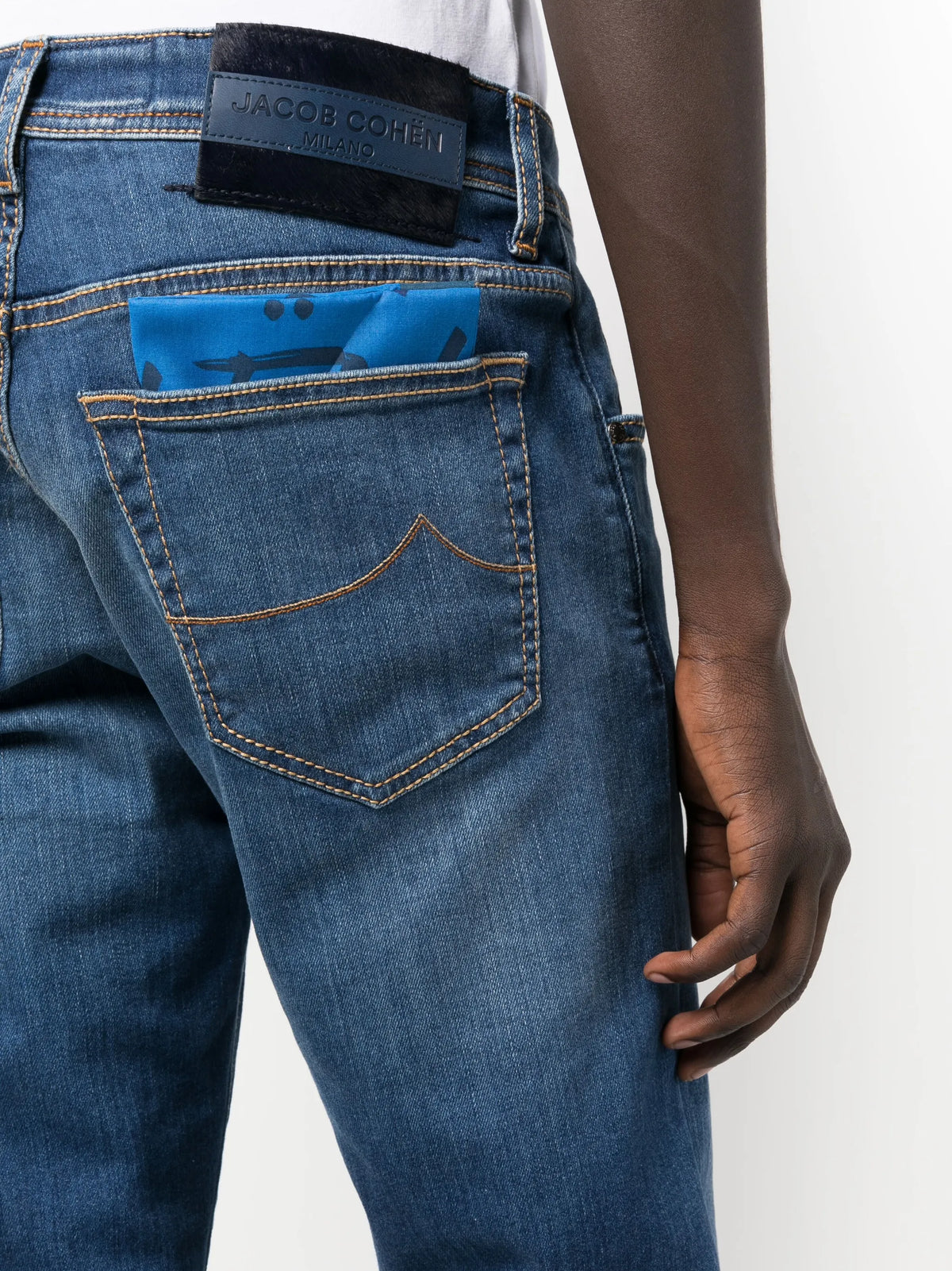 Nick Mid-Rise Blue Jeans