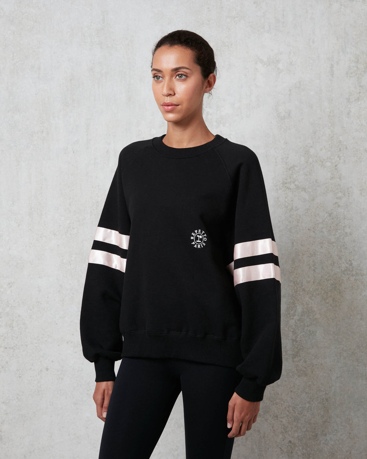 SATIN SWEATSHIRT