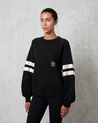SATIN SWEATSHIRT