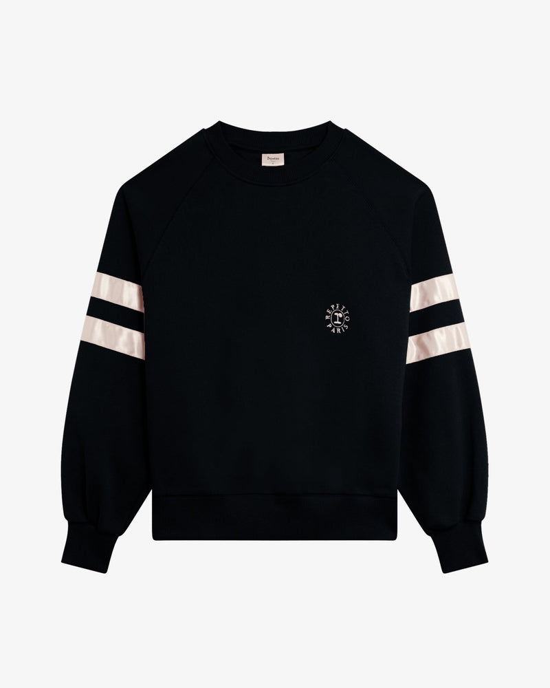 SATIN SWEATSHIRT