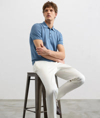 Silk and Cotton Polo