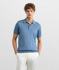 Silk and Cotton Polo