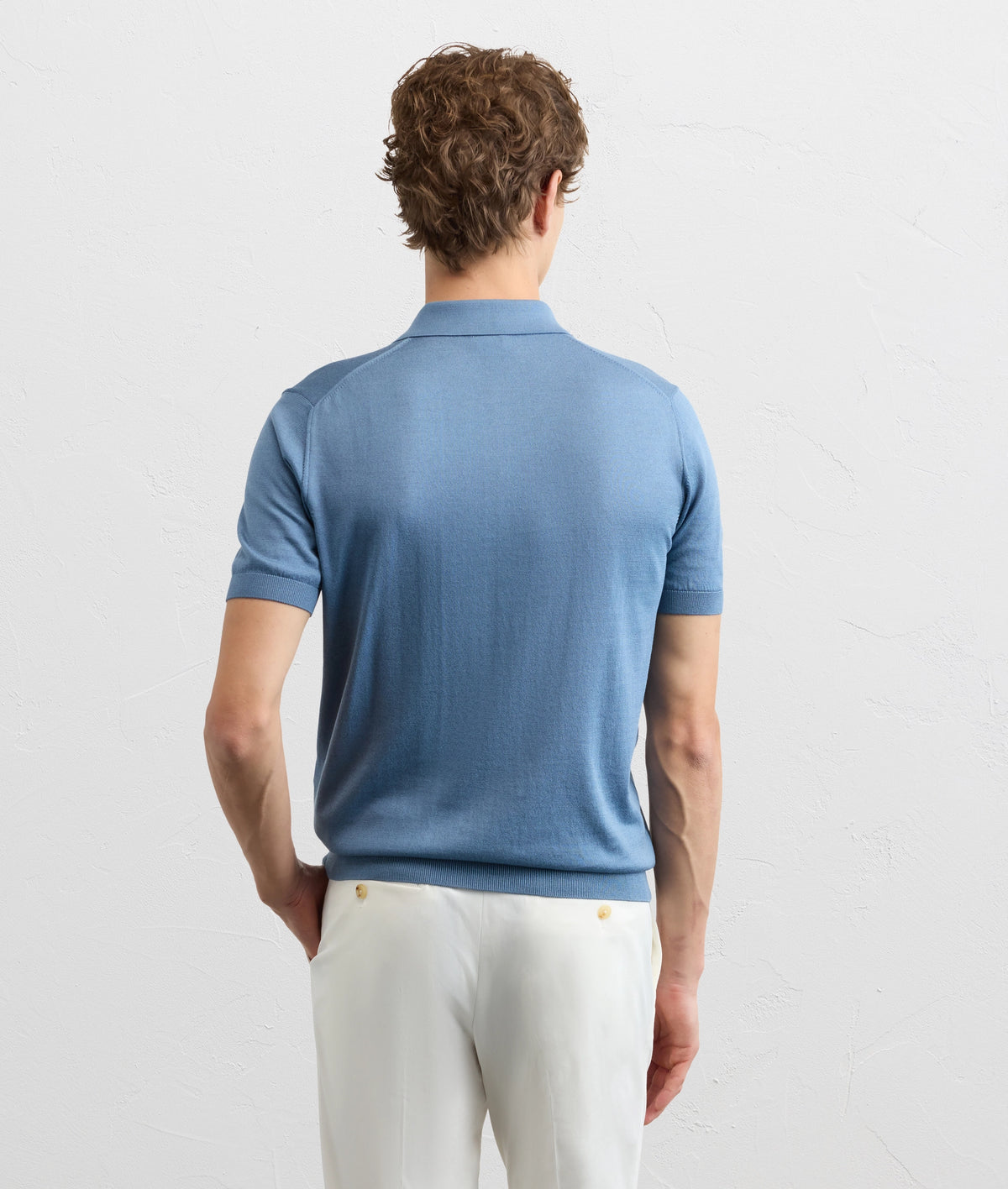 Silk and Cotton Polo