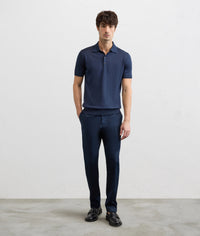 Silk and Cotton Polo