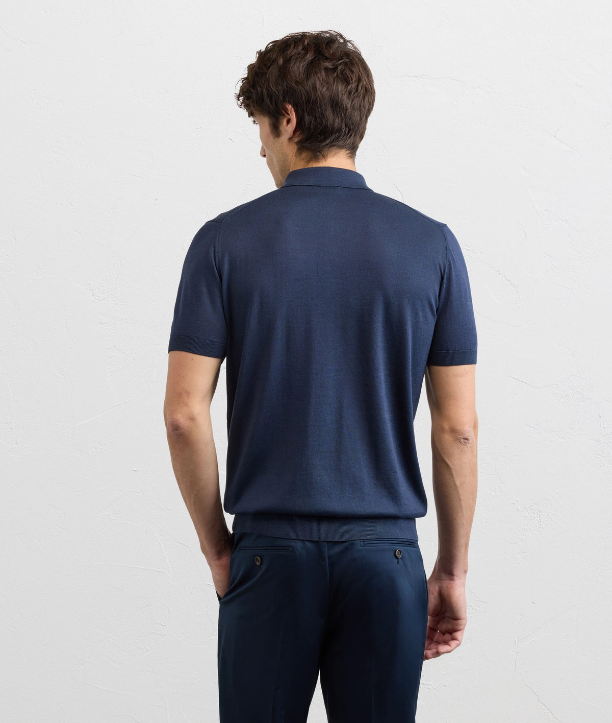 Silk and Cotton Polo