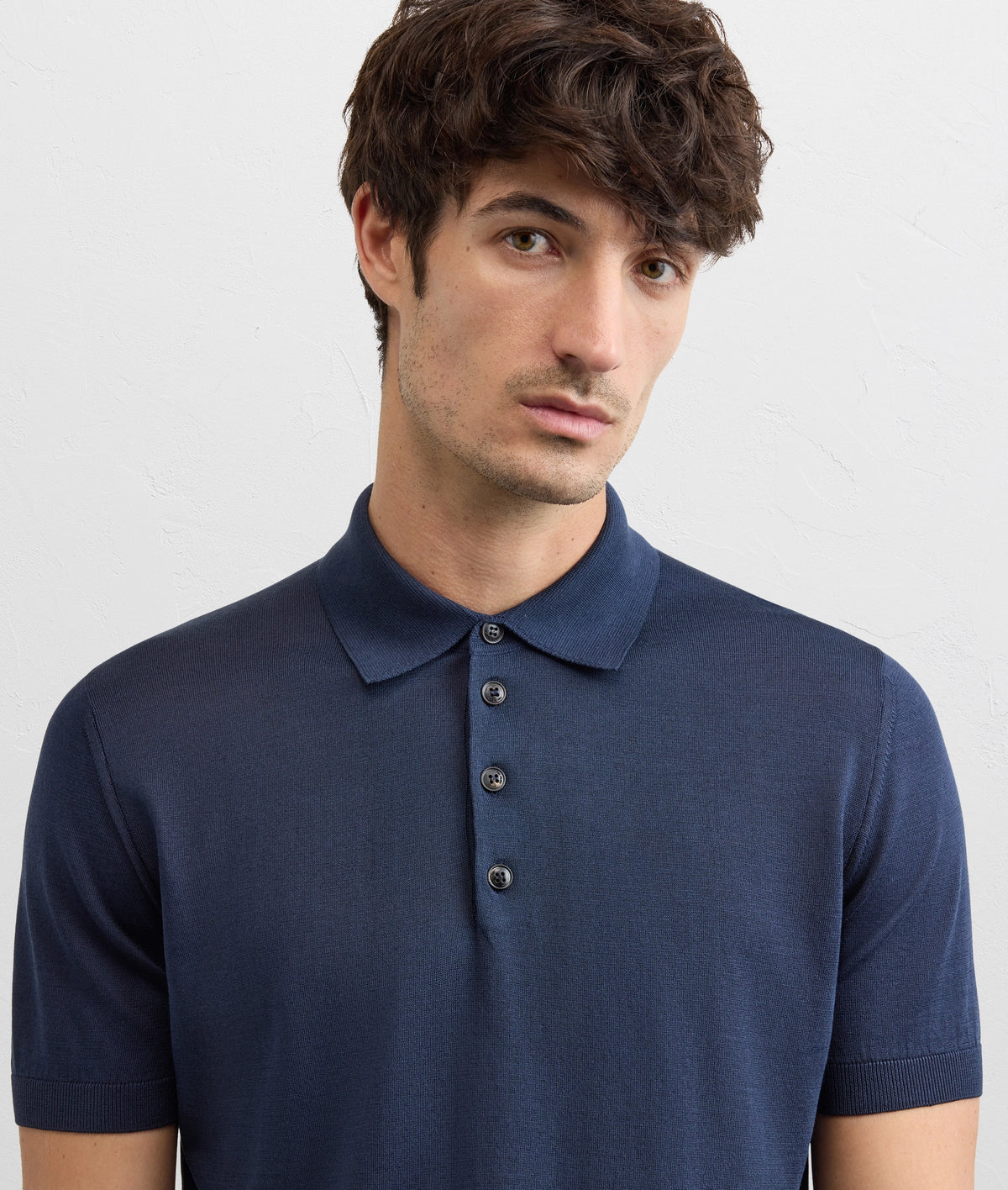 Silk and Cotton Polo