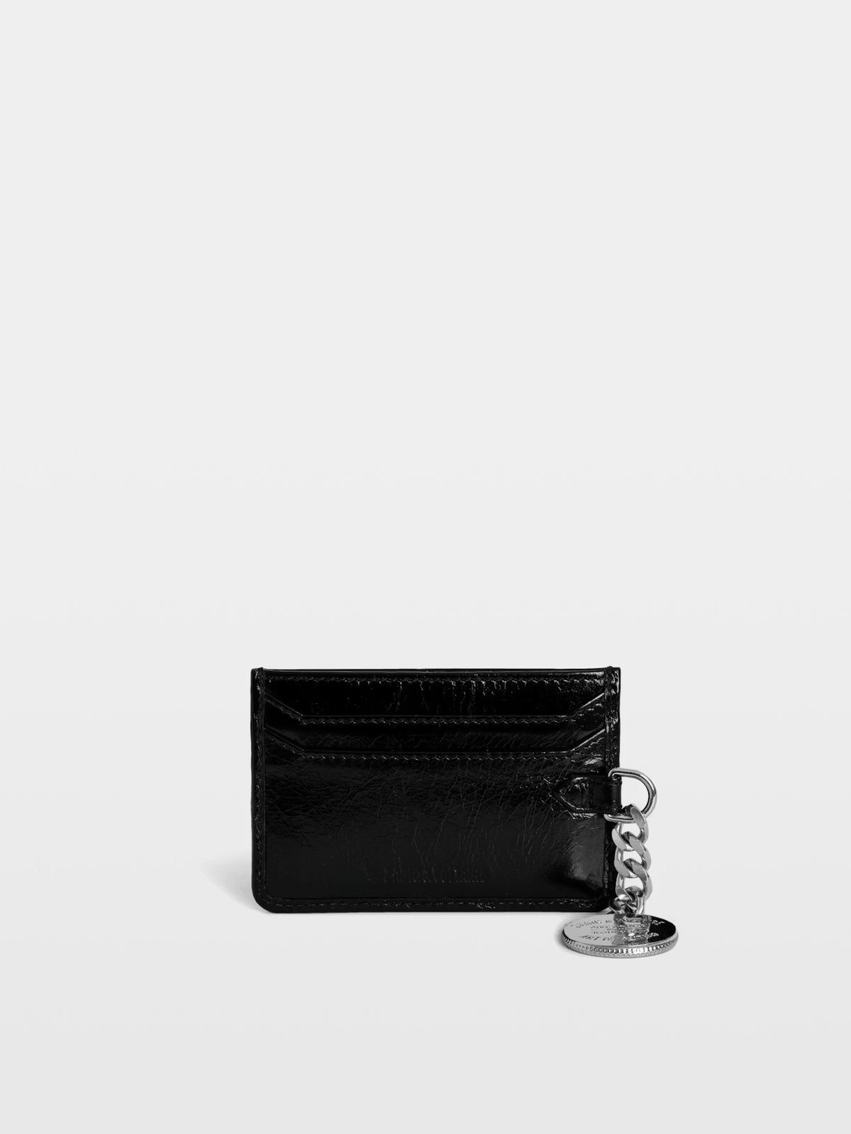 SUNNY PASS VINTAGE PATENT Red CARDHOLDER