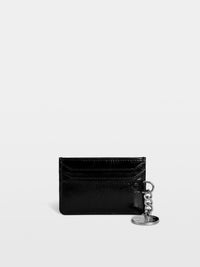 SUNNY PASS VINTAGE PATENT Red CARDHOLDER