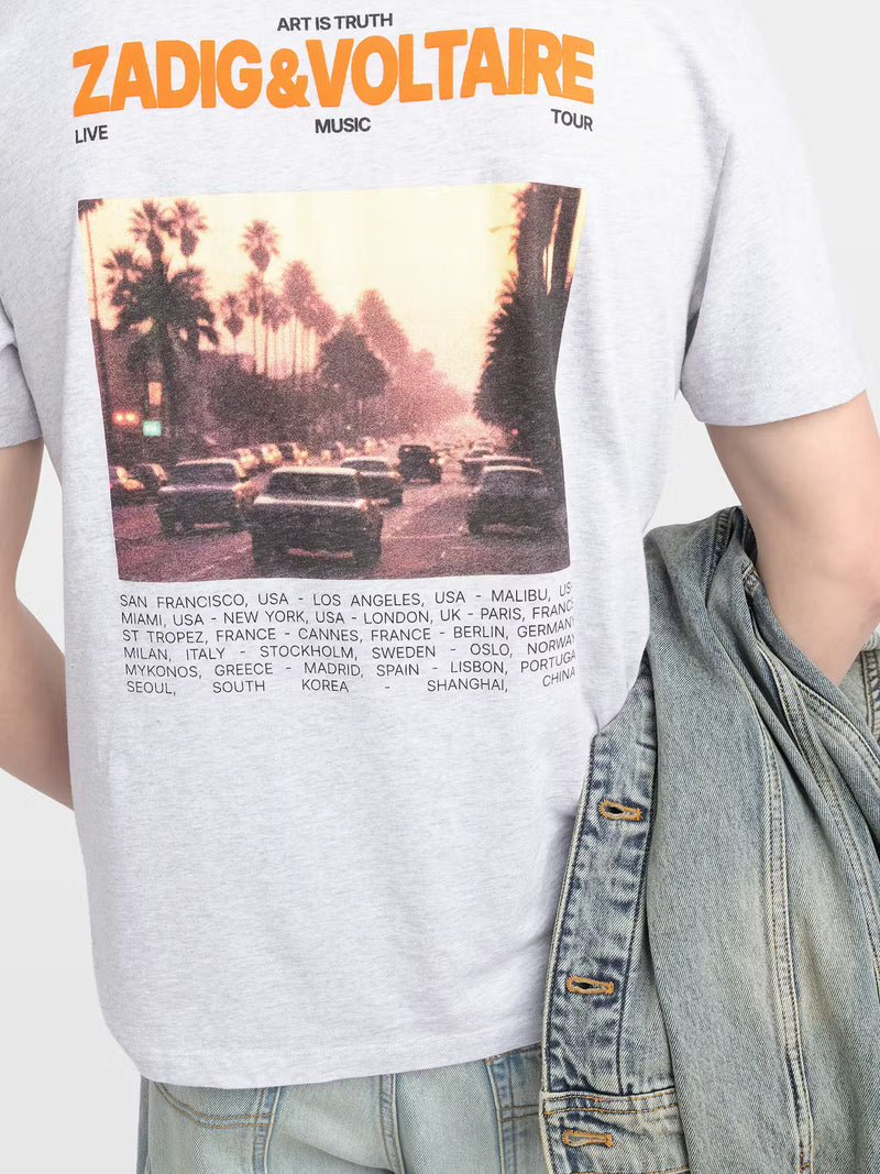 TOMMY SUNSET TSHIRT