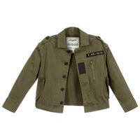 Kid Coton Green Jacket