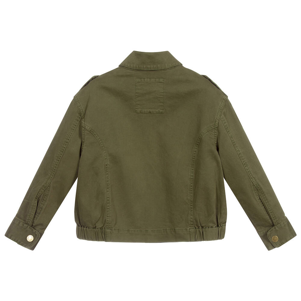 Kid Coton Green Jacket