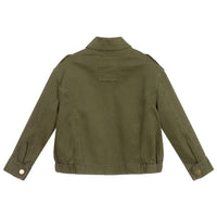 Kid Coton Green Jacket