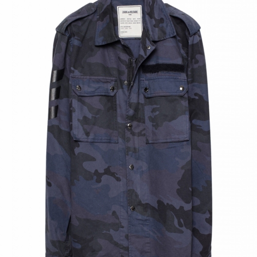 Blue Berne Camou Jacket