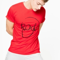 Red Tommy Skull T-Shirt