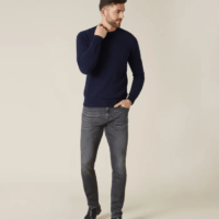 Grey Ronnie Luxe Performance Jeans