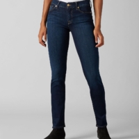 Bair Rinsed Indigo Mid Rise Roxanne Jeans