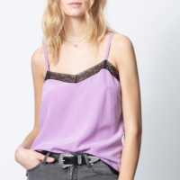 Lavender Lace Camisole